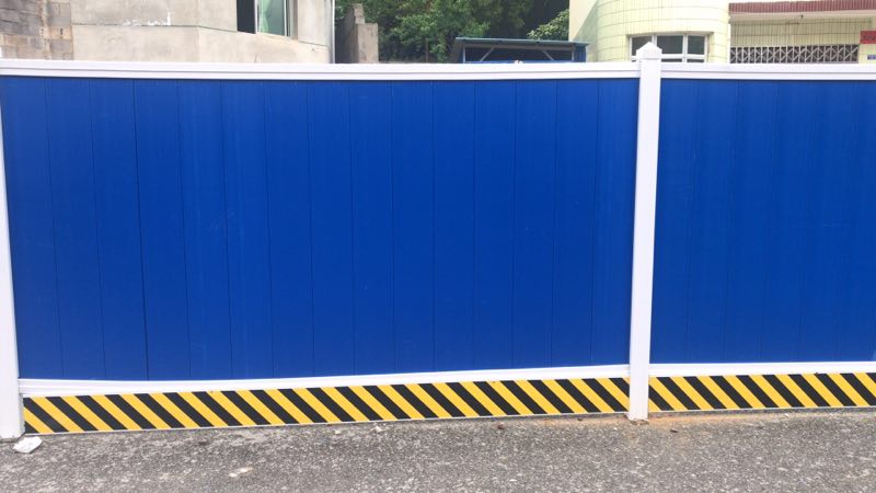 黄家湖肃宁工地围挡施工